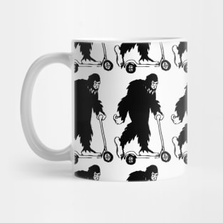 Bigfoot Silhouette Mug